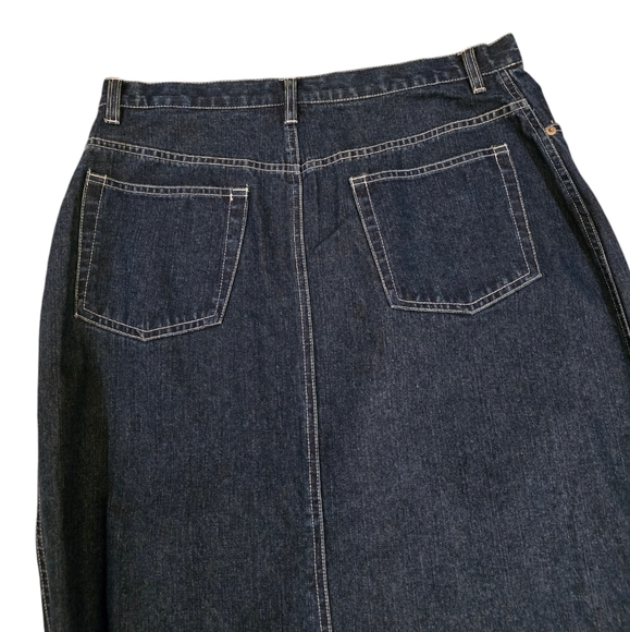 NWT Vintage Long Jeans Skirt. Size 8-10/ Size tag says 14 - Picture 8 of 8